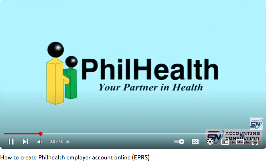 PhilHealth how to create employers account online